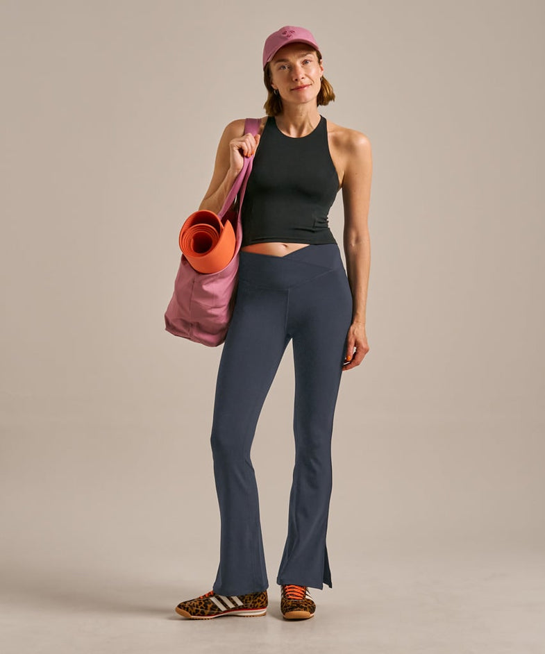Bam2638 Balm Twist Back Crop Top Black Bam Clothing 6