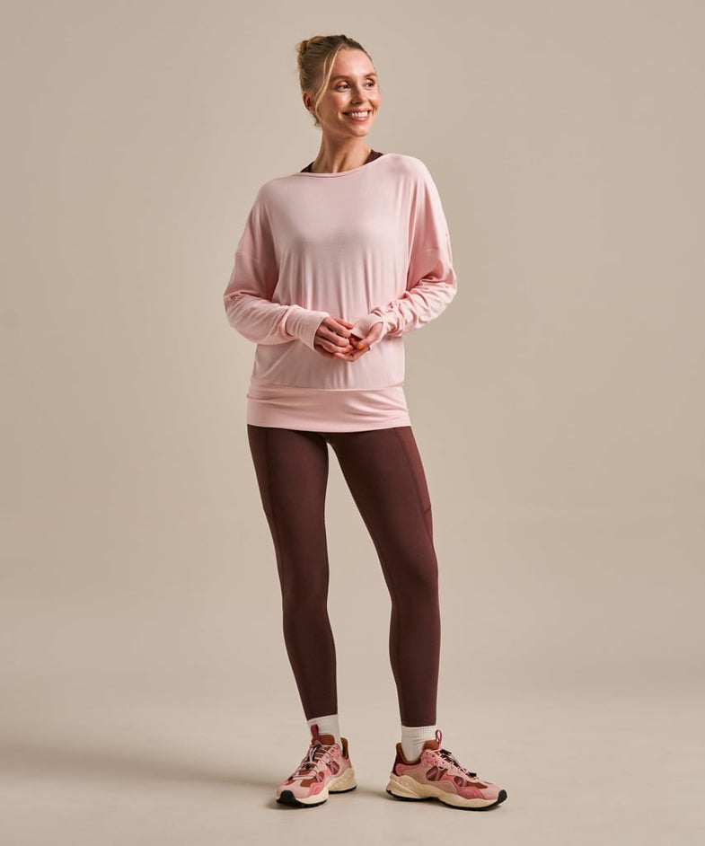 Bam2647 Strap Back Long Sleeve Top Blossom Bam Clothing 7