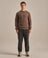 Bam2667 Active Crew Knit Jumper Fawn Marl Bam Clothing 1