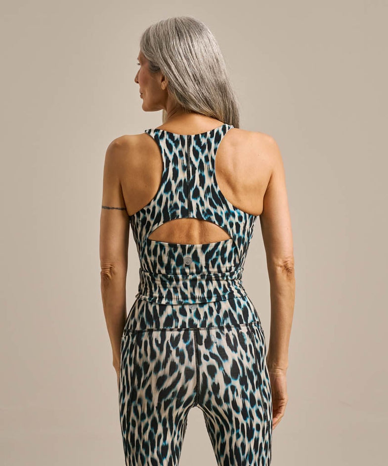 Bam2677 Enduro Crop Top Animal Blue Bam Clothing 8