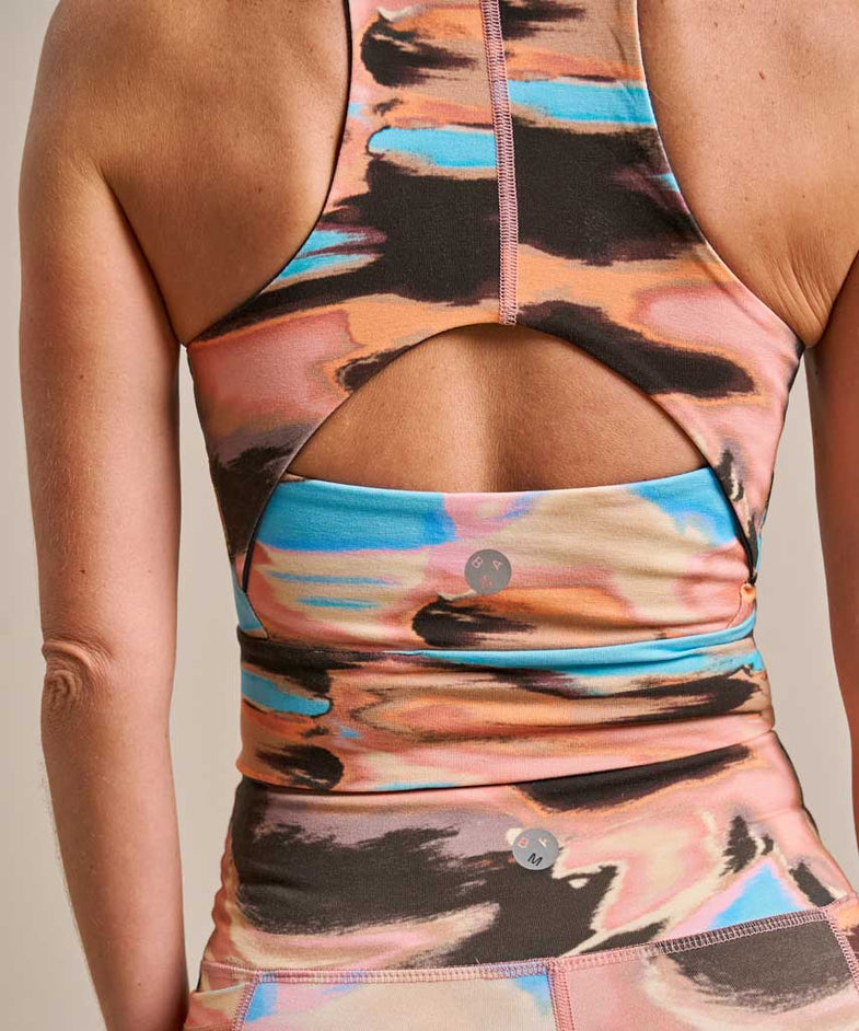 Bam2677 Enduro Crop Top Storm Navy Blossom Bam Clothing 9