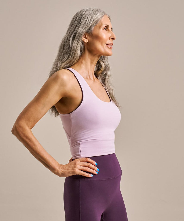 Bam2677 Enduro Reversible Crop Top Damson Lavender Blush Bam Clothing 7