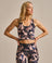 Bam2677 Reversible Enduro Crop Top Cirrus Navy Clothing 1