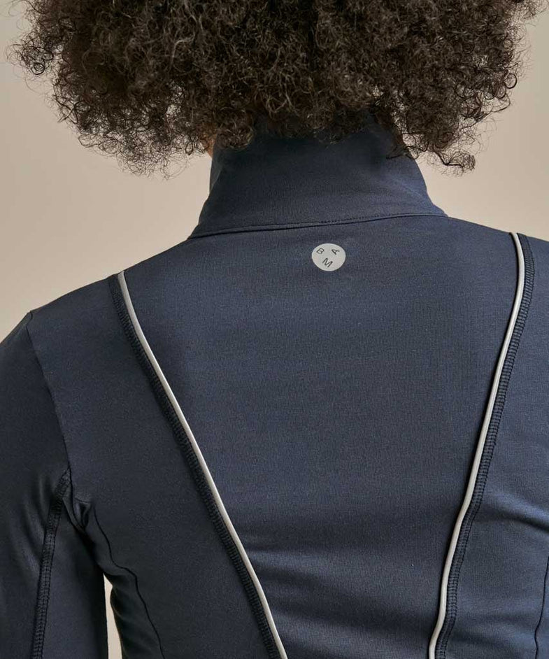 Bam2680 Thermal Sculpting Jacket Storm Navy Bam Clothing 5
