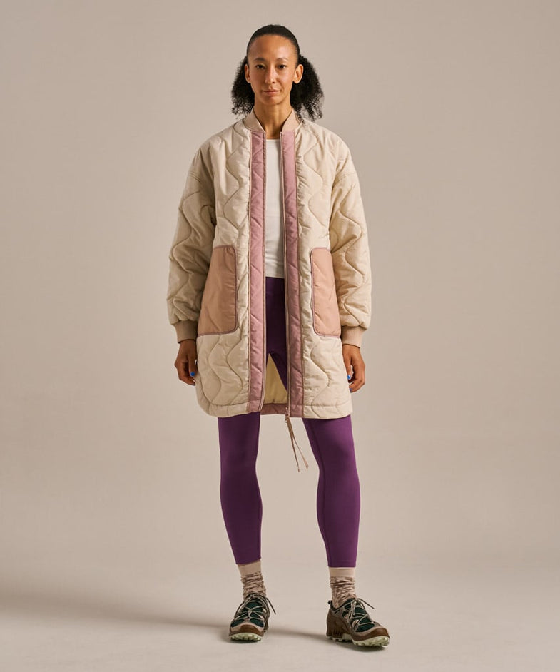 Bam2690 Cloud Jacket Oat Macaron Caramel Bam Clothing 2