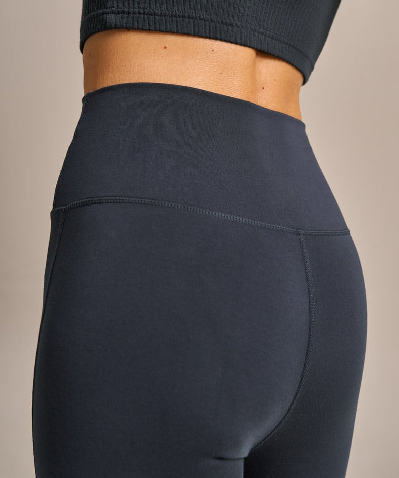 Bam2692 High Waisted Leggings 78ths Storm Navy Bam Clothing 6