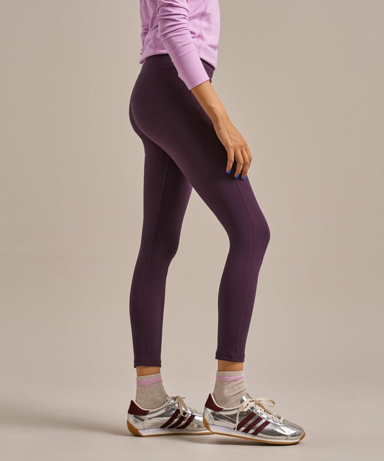 Bam2692 Ultimate Balm High Waisted Leggings Damson Bam Clothing 3