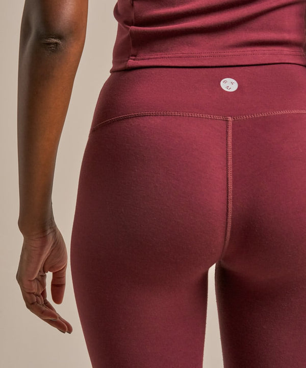 Bam2692 Ultimate Balm Leggings Dark Rose Garnet Clothing 5