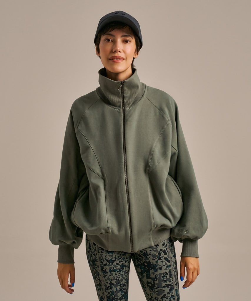 Sweat Top Bomber Jacket
