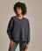 Bam2707 Athletic V Neck Sweatshirt Storm Navy Bam Clothing 1