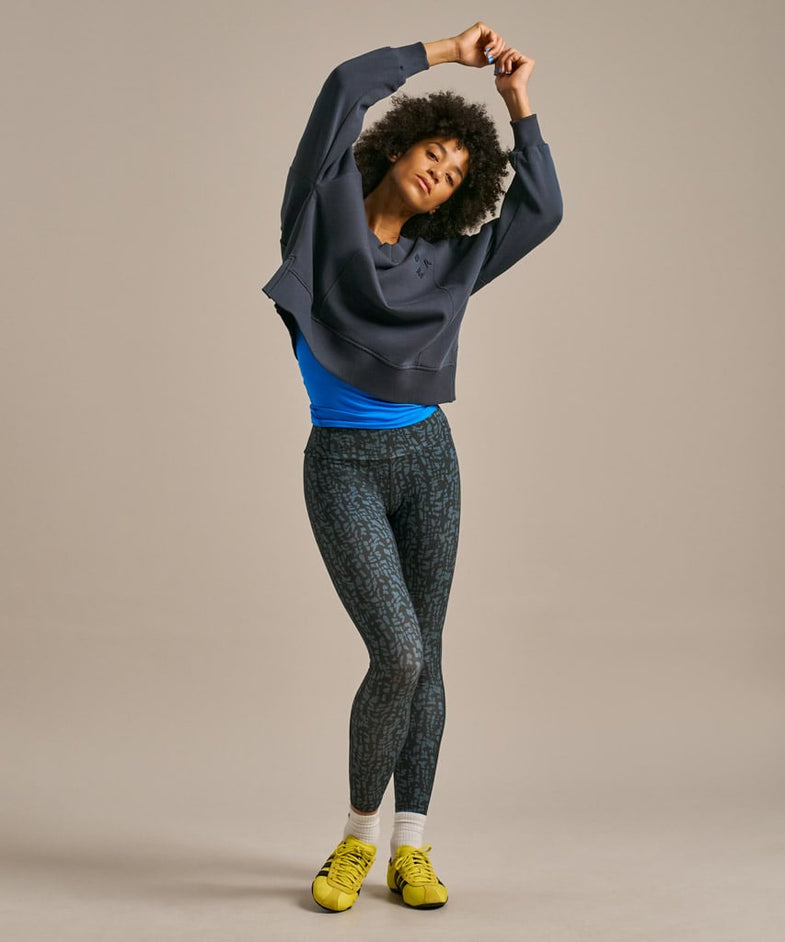 Bam2707 Athletic V Neck Sweatshirt Storm Navy Bam Clothing 6
