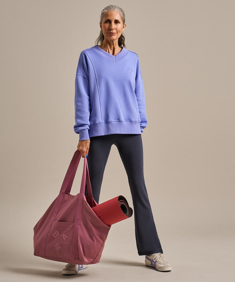 Bam2707 Sweatshirt Smokey Lavender Bam Clothing 1