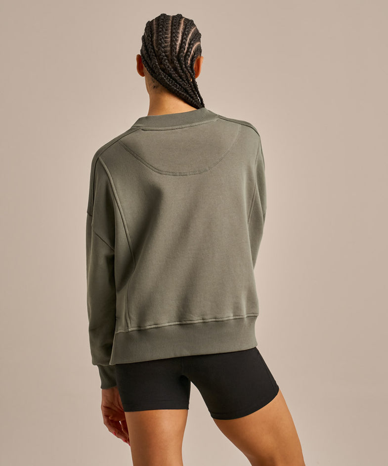 Bam2707 Sweatshirt Washed Khaki Bam Clothing 4
