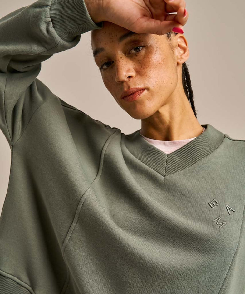 Bam2707 Sweatshirt Washed Khaki Bam Clothing 5