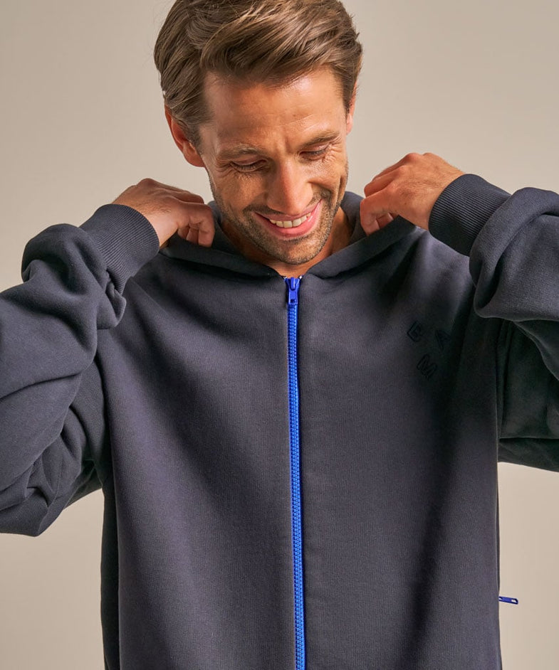 Bam2713 Horizon Zip Hoody Navy Clothing 5