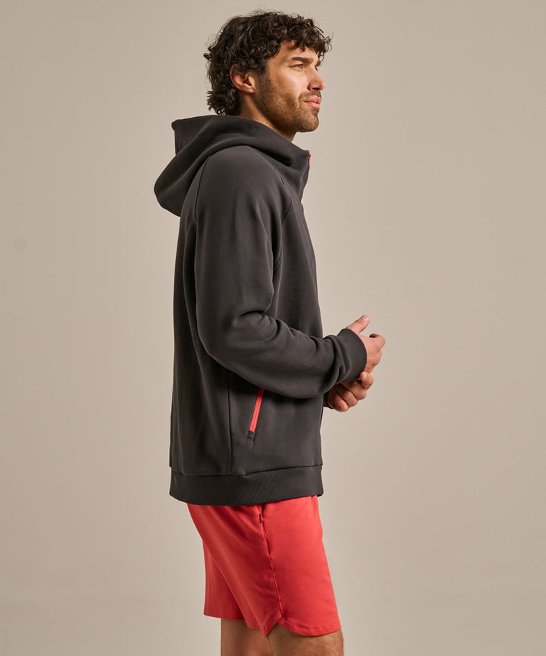 Bam2713 Zip Hoody Black Baked Apple Trim Bam Clothing 3