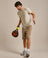Bam2714 Brush Back Sweat Short Timber Bam Clothing 1