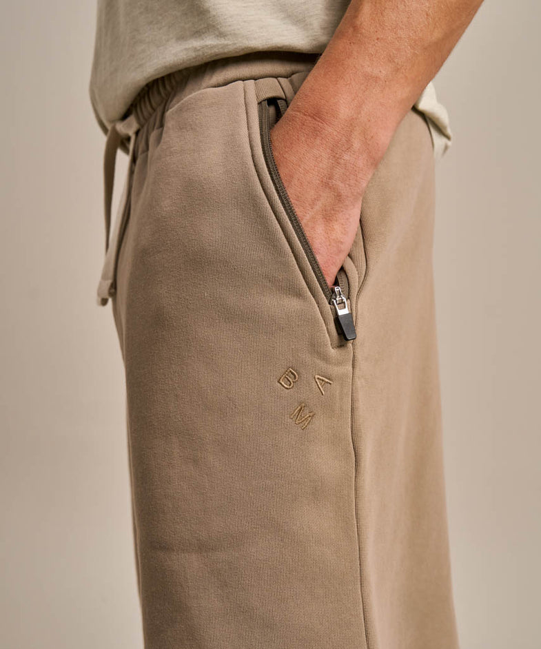 Bam2714 Brush Back Sweat Short Timber Bam Clothing 6