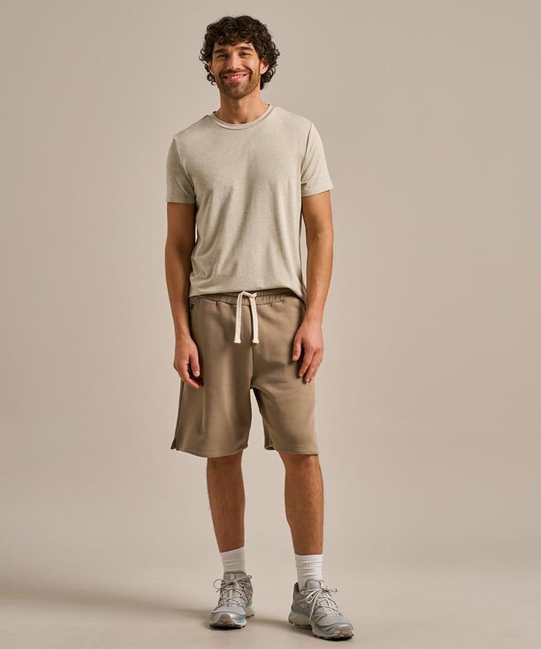 Bam2714 Brush Back Sweat Short Timber Bam Clothing 7