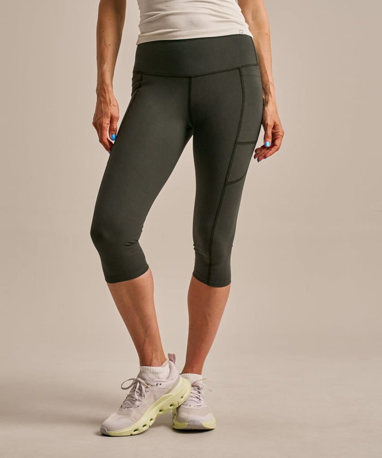 Bam2722 Enduro Side Pocket Cropped Leggings Juniper Clothing 1