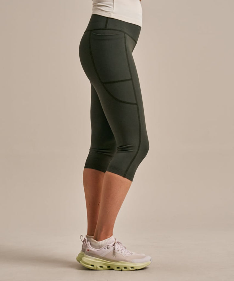 Bam2722 Enduro Side Pocket Cropped Leggings Juniper Clothing 2