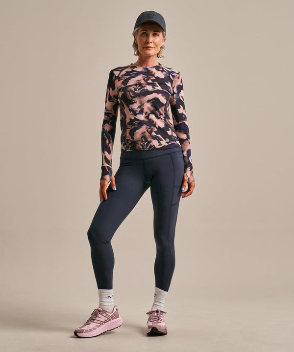 Bam2722 Enduro Side Pocket Leggings Storm Navy Clothing 6