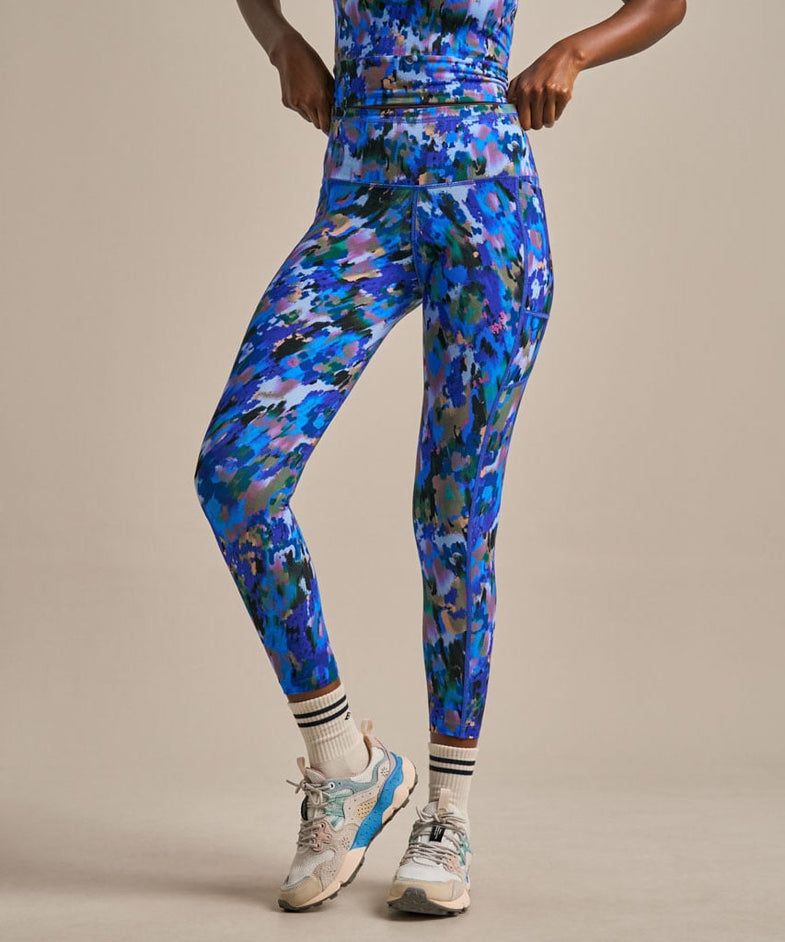 Bam2722 Enduro Side Pocket Leggings Tranquility Print Clothing 1