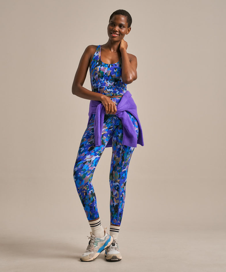 Bam2722 Enduro Side Pocket Leggings Tranquility Print Clothing 7