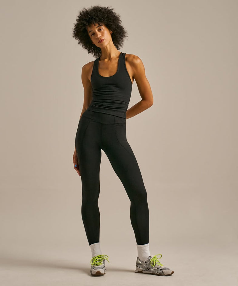 Bam2724 Enduro Ultra Active Legging 78ths Black Bam Clothing 6