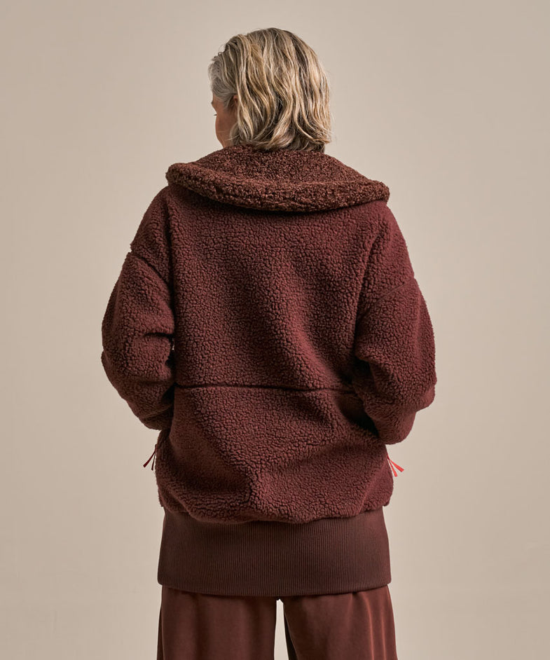 Bam2733 Chuck On Fleece Conker Clothing 3