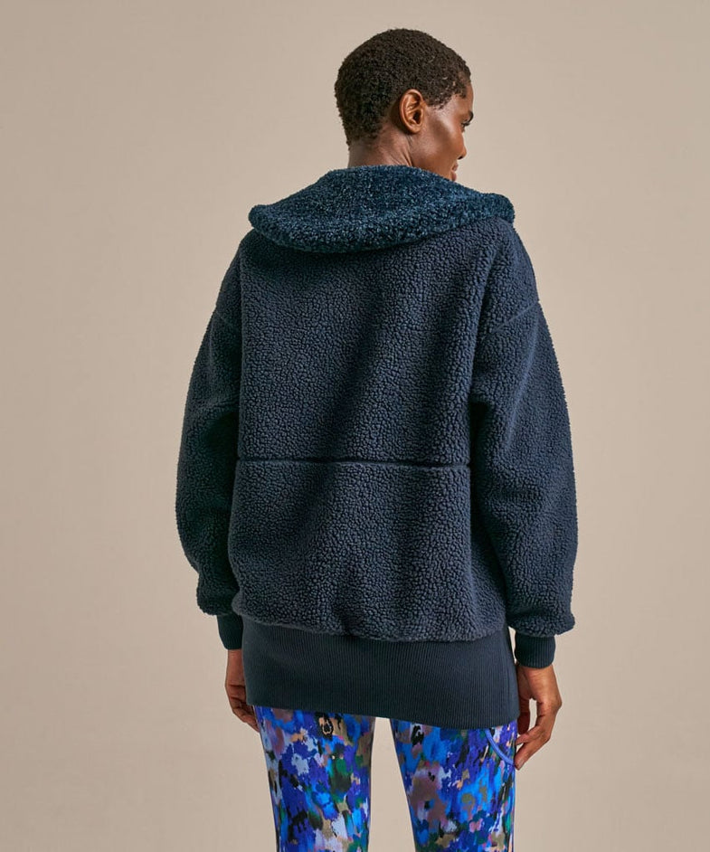 Bam2733 Chuck On Fleece Mariner Navy Clothing 4