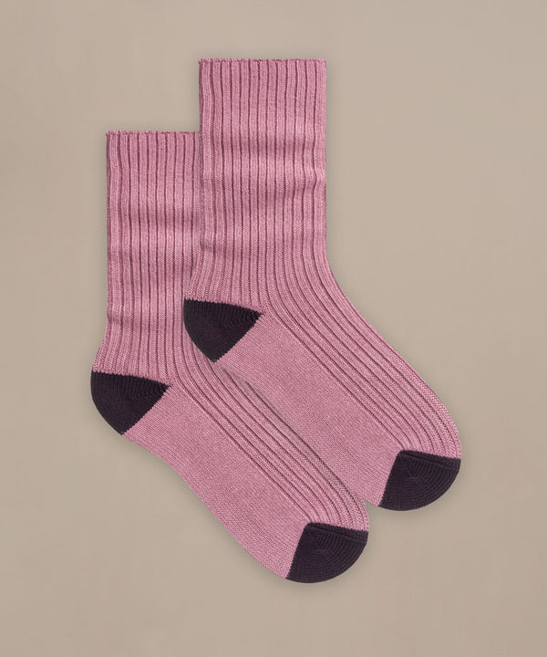 Bam2738 Cosy On Down Sock Damson Clothing 2