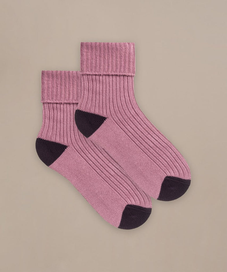 Bam2738 Cosy On Down Sock Damson Clothing 5