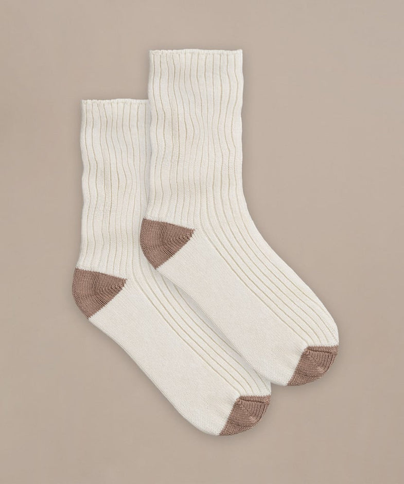 Bam2738 Womens Cosy Gifting Socks Oat Milk Bam Clothing 2