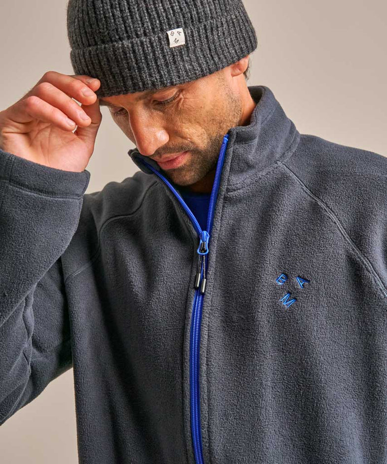 Bam2752 Sporty Fleece Storm Navy Clothing 5