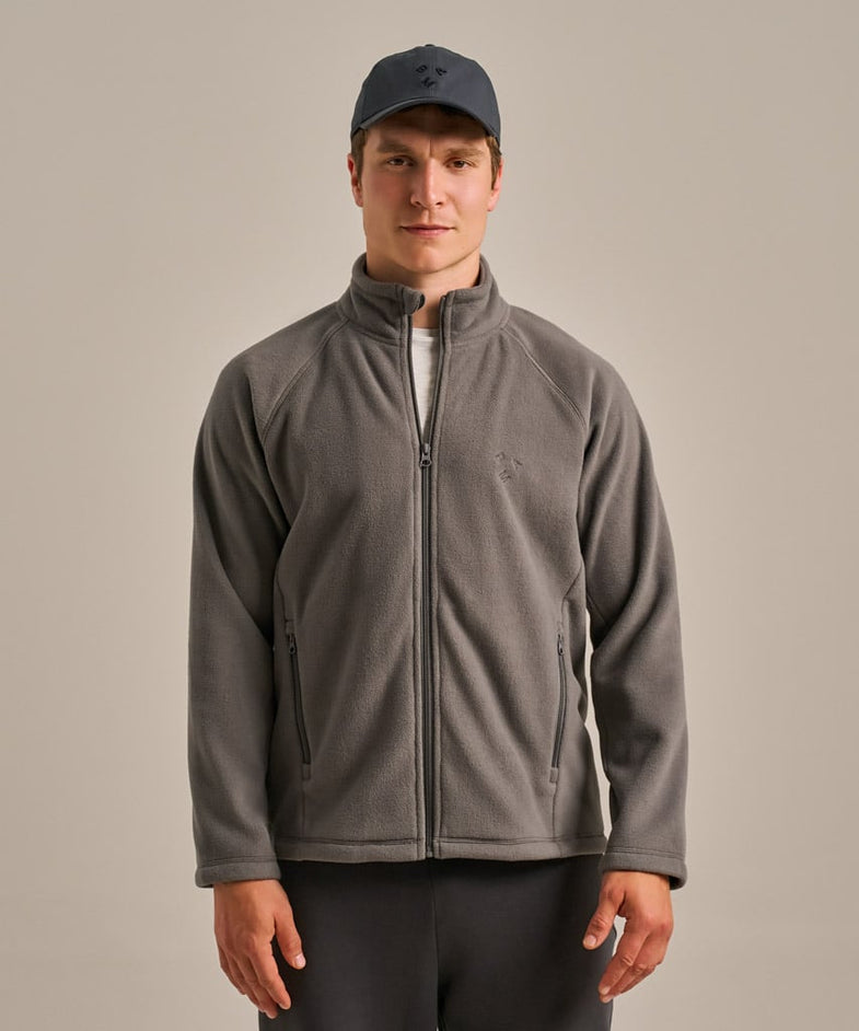 Bam2752 Sporty Zip Through Fleece Fog Bam Clothing 2