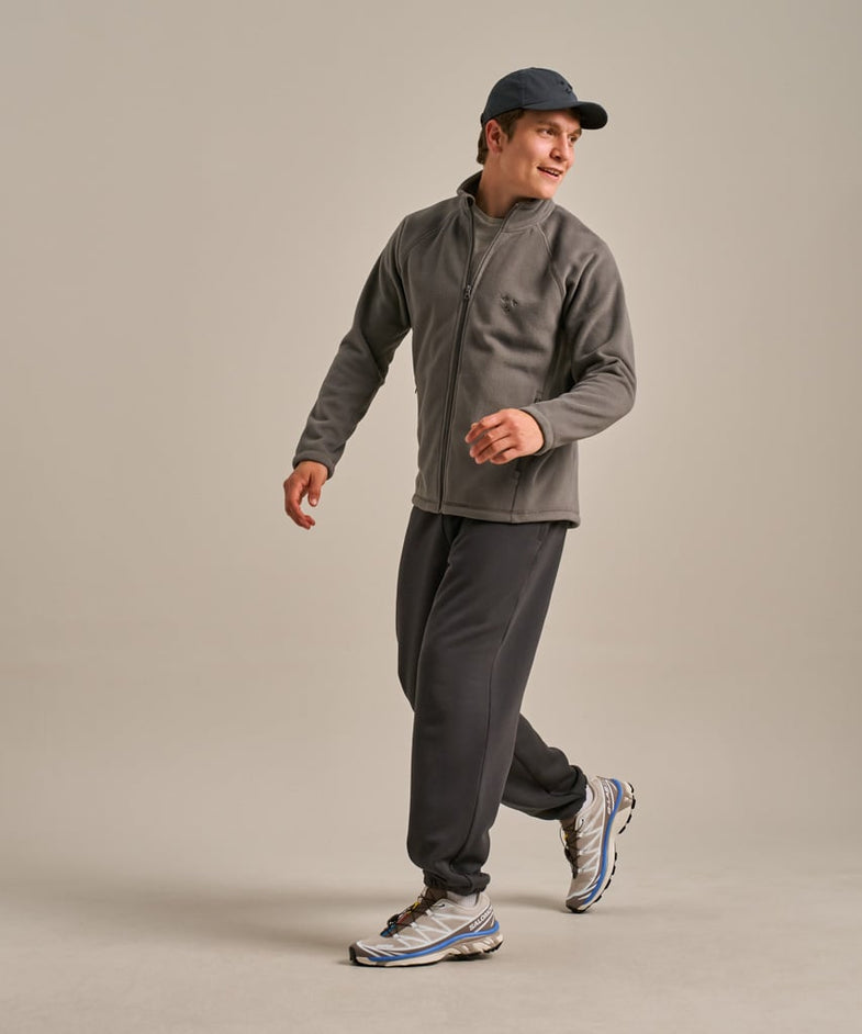 Bam2752 Sporty Zip Through Fleece Fog Bam Clothing 6