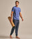 Bam2761 New Balance Pant Navy Marl Clothing 1
