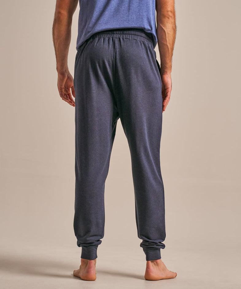 Bam2761 New Balance Pant Navy Marl Clothing 4
