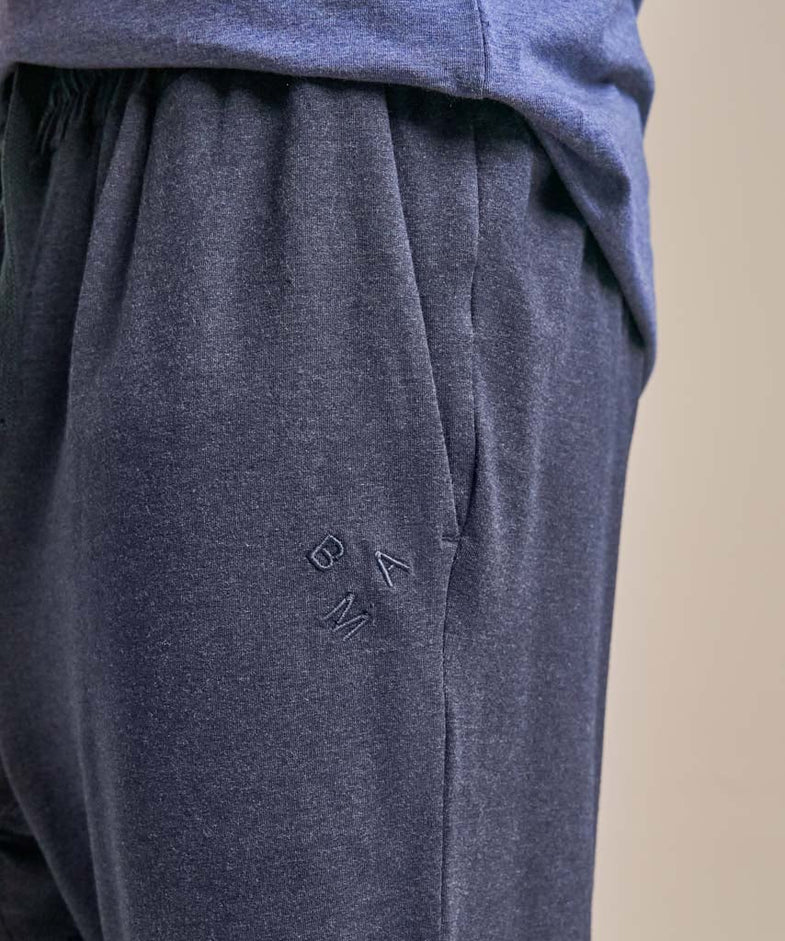Bam2761 New Balance Pant Navy Marl Clothing 6