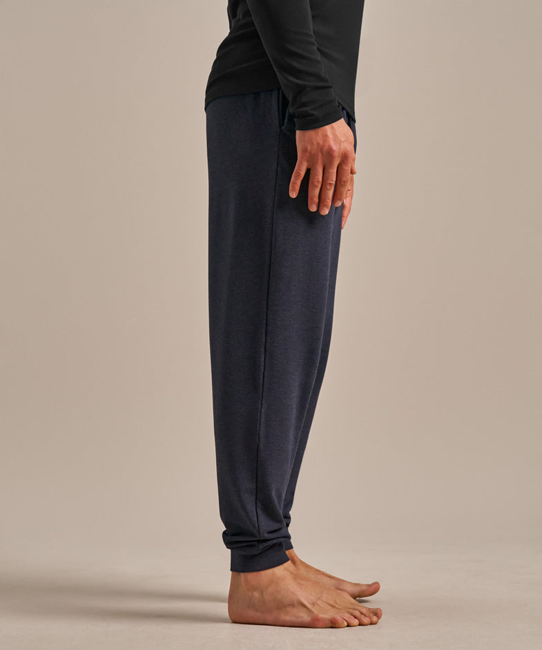 Bam2761 New Balance Pants Navy Marl Bam Clothing 3