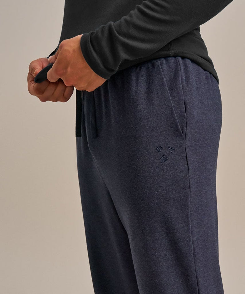 Bam2761 New Balance Pants Navy Marl Bam Clothing 5