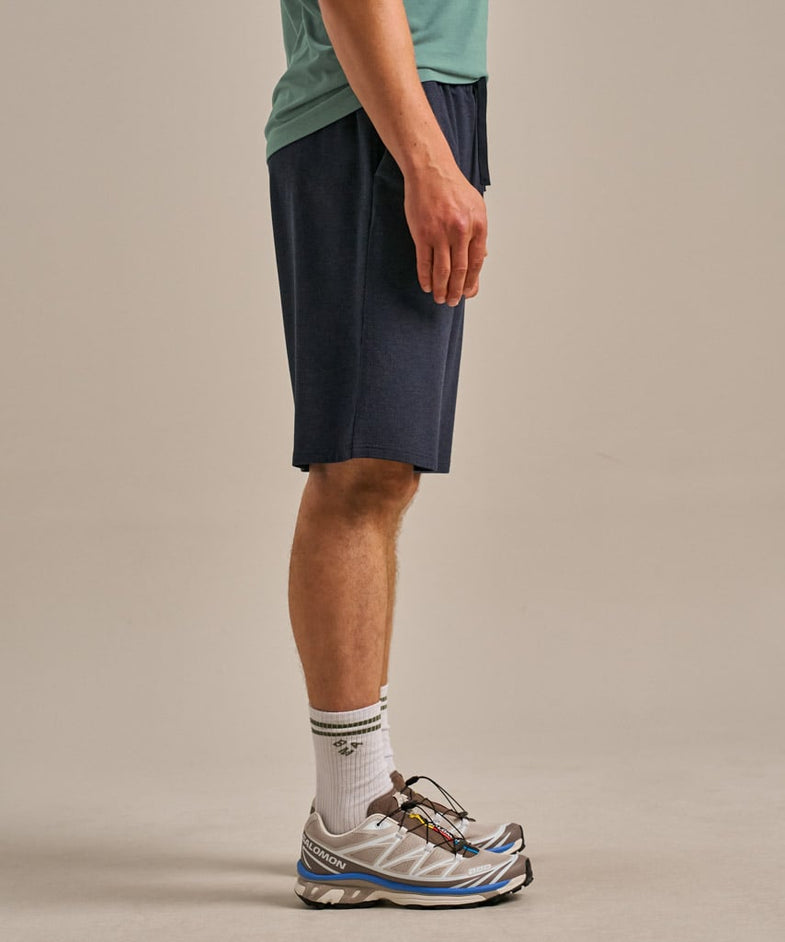 Bam2763 Align Short Navy Marl Bam Clothing 3