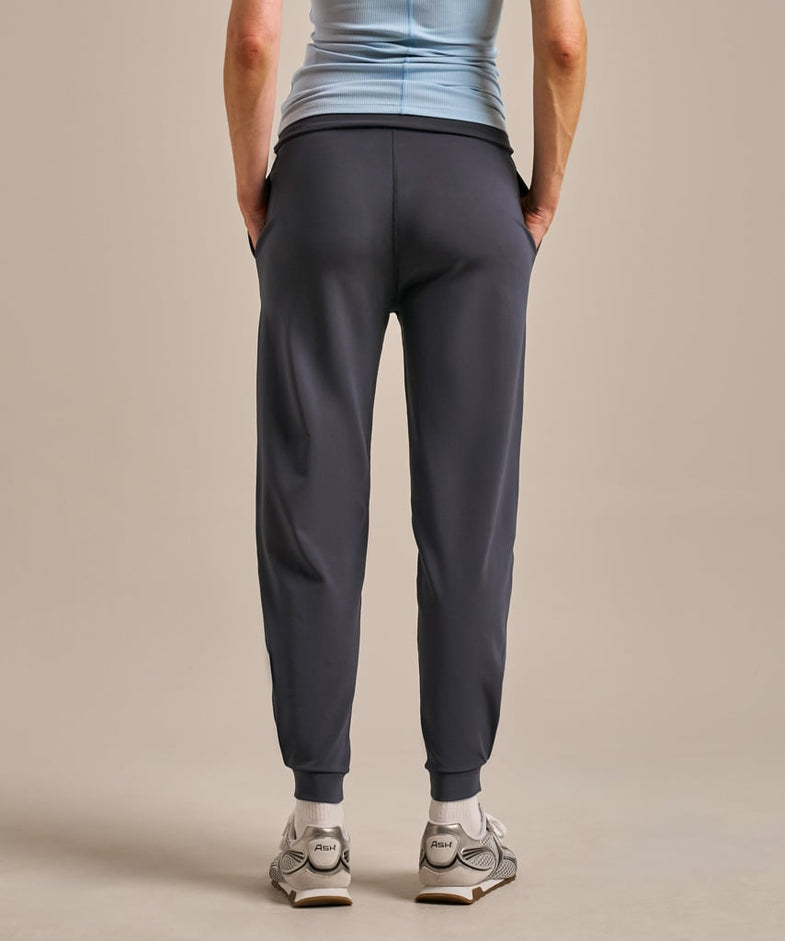 Bam2764 Balm Pleat Yoga Pants Storm Navy Bam Clothing 3