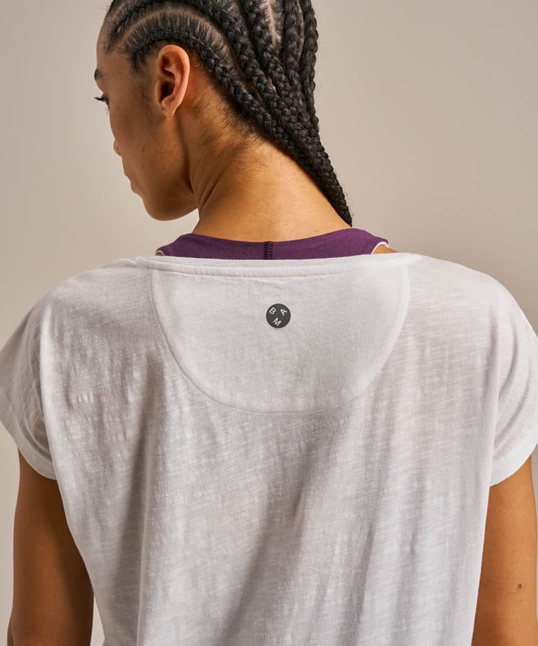 Bam2765 White Slub Bam Clothing 6