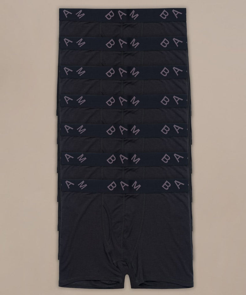 Bam2769 Regular Air Boxer 7 Pack Black Bam Clothing 1