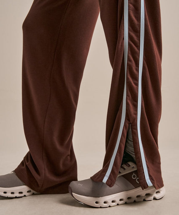 Bam2771 Sporty Straight Leg Jogger Conker Clothing 6