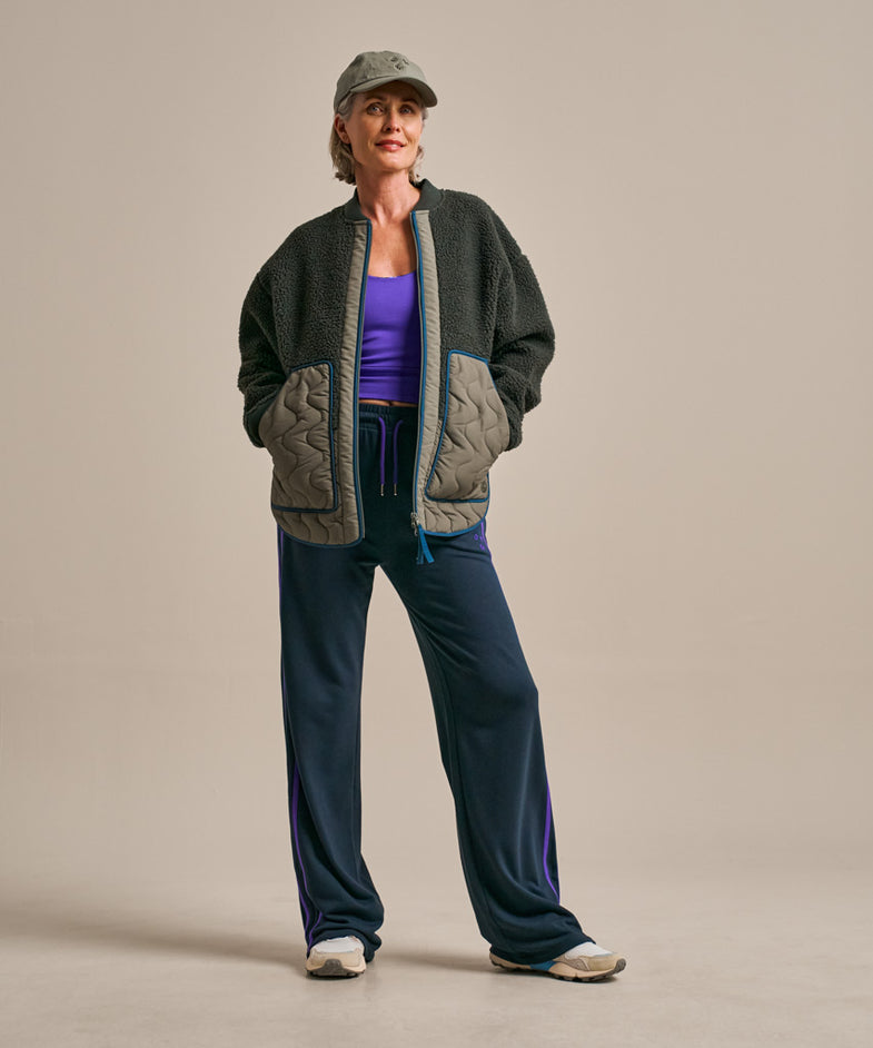 Bam2771 Sporty Straight Leg Jogger Mariner Navy Clothing 7