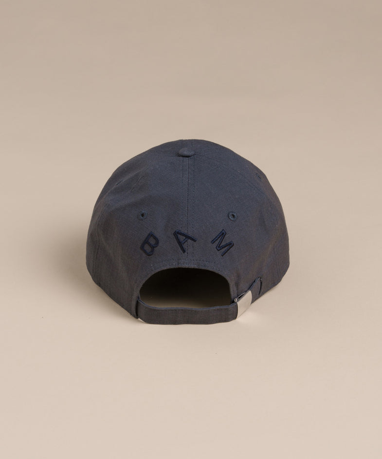 Bam2774 Ripstop Cap Storm Navy Bam Clothing 2