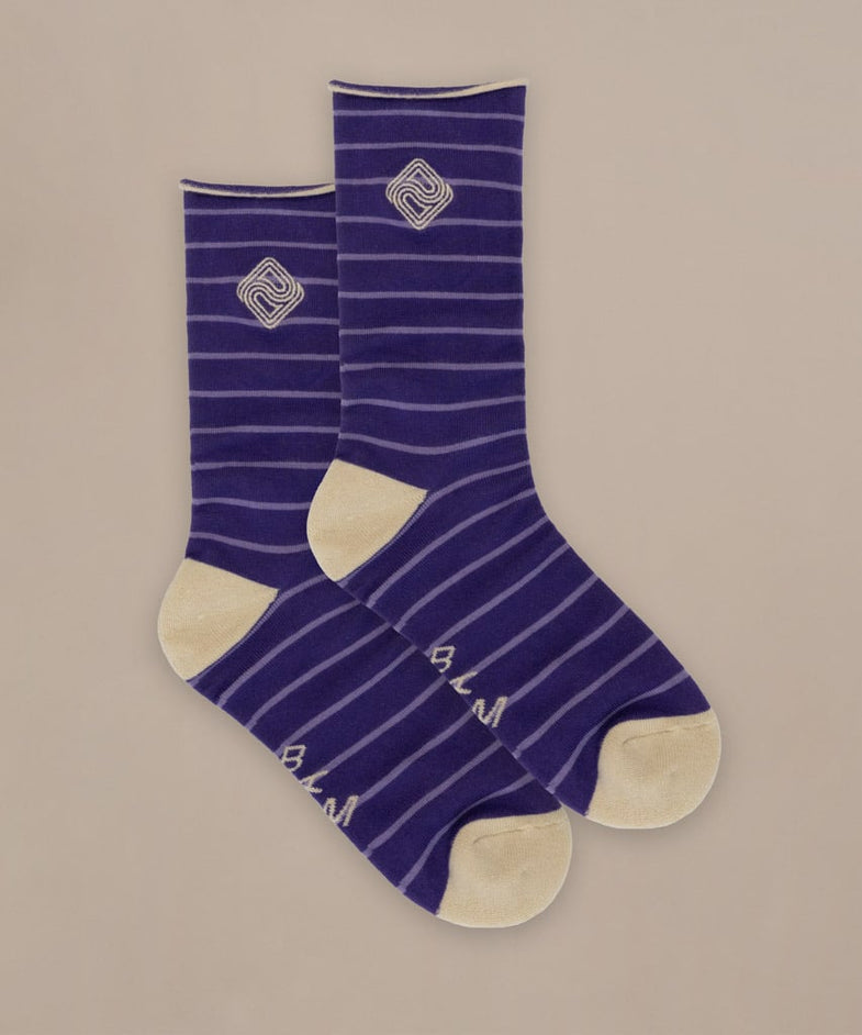 Bam2783 Rails Purple Sock Day Bamboo Clothing 1